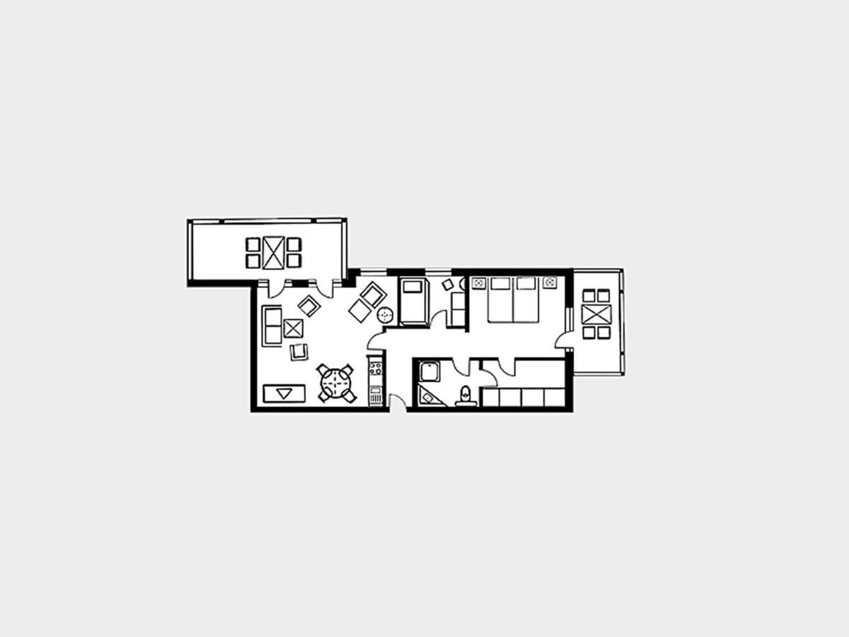 Strandvillen Binz - Ferienwohnung Mit Meerblick, 2 Schlafzimmern Und Balkon Sv-761 外观 照片